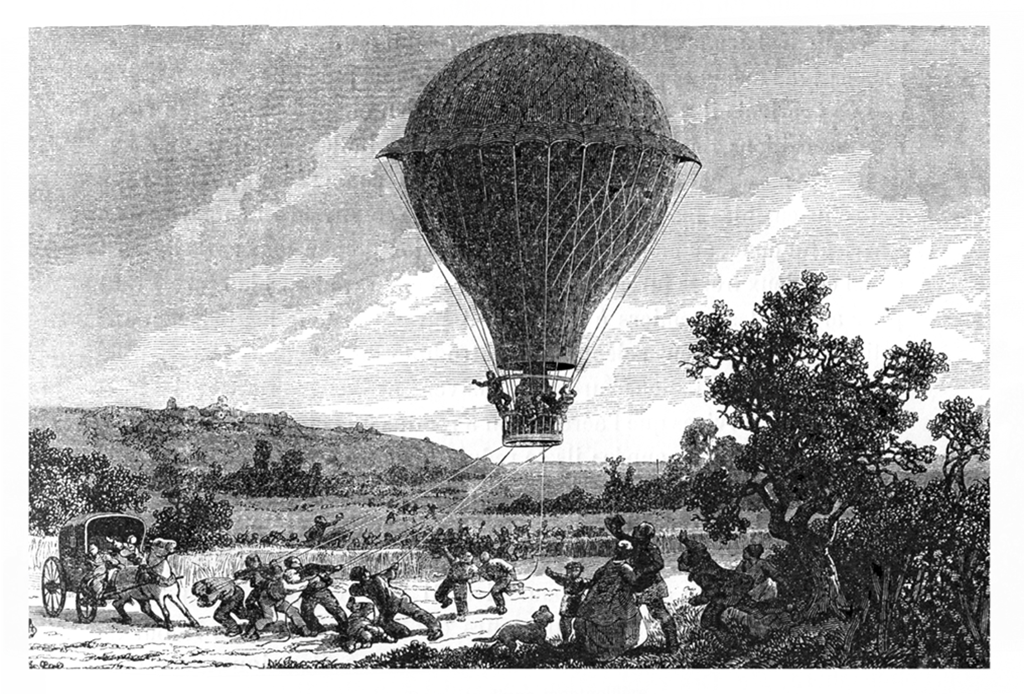 L’histoire de la montgolfière